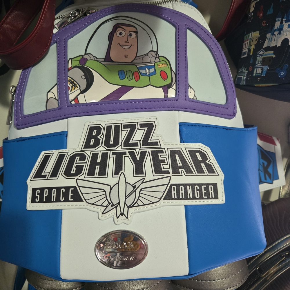 Our Universe Buzz Lightyear Blue and Purple Backpack